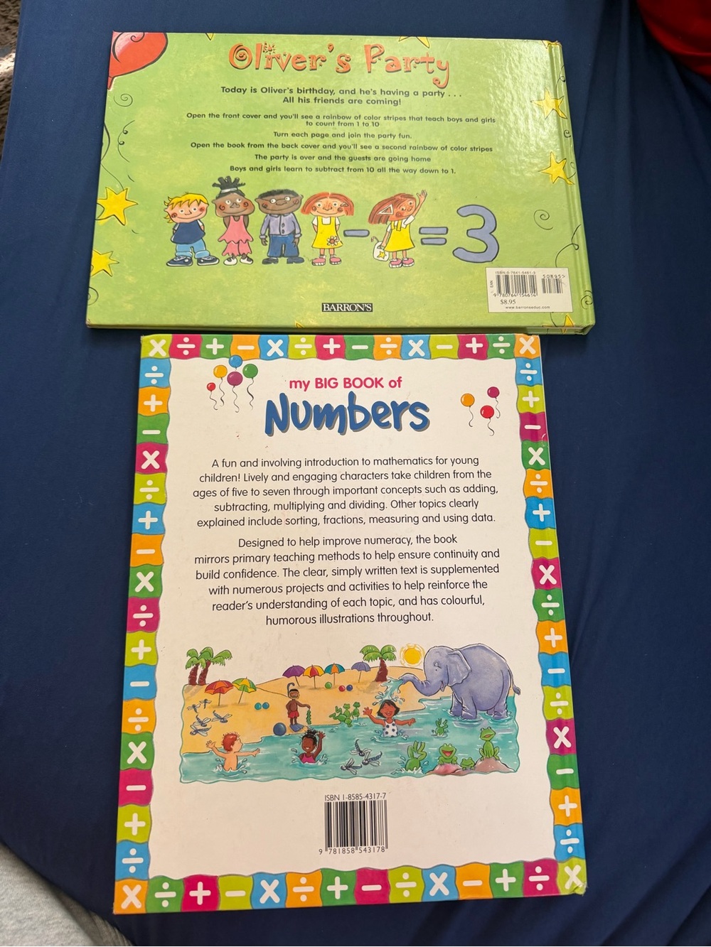 2-Piece Children’s Math Learning Book Bundle Numbers Addition - Picture 3 of 3